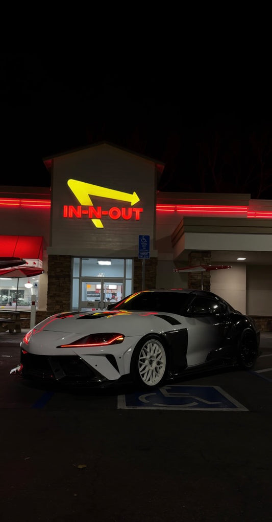 Robot Craftsman "Alerion" Narrow Body Front Bumper & Lip for Toyota Supra MK5 A90 A91 3.0 2.0 Carbon Fiber/FRP