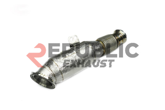 BMW 2 Series M240 G42 2022-ON (3.0T) with Aftermarket Parts - 100 & 200 & 300 CELL & Test Pipe/No Cat Downpipe Stainless Steel from Republic Exhaust