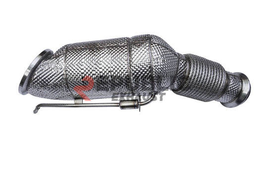 BMW X5 G05 Pre-LCI 2019 2020 2021 2022 2023 (2.0T) with Aftermarket Parts - 100 & 200 & 300 CELL & Test Pipe/No Cat Downpipe Stainless Steel from Republic Exhaust