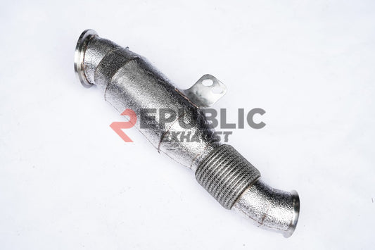 BMW X5 xDrive50e x/sDrive40i G05 2020-ON (3.0T) with Aftermarket Parts - 100 & 200 & 300 CELL & Test Pipe/No Cat Downpipe Stainless Steel from Republic Exhaust