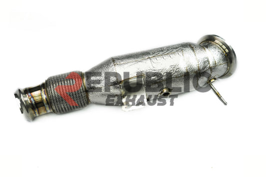BMW Z4 M40 G29 2019-ON (3.0T) with Aftermarket Parts - 100 & 200 & 300 CELL & Test Pipe/No Cat Downpipe Stainless Steel from Republic Exhaust
