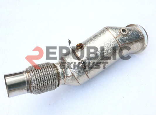 BMW Z4 sDrive30 G29 2019-ON (2.0T) with Aftermarket Parts - 100 & 200 & 300 CELL & Test Pipe/No Cat Downpipe Stainless Steel from Republic Exhaust