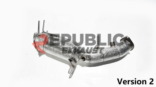 Cadillac CT5 Base 2020-ON with Aftermarket Parts - 100 & 200 & 300 CELL & Test Pipe/No Cat Downpipe Stainless Steel from Republic Exhaust