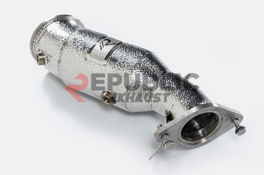 Cadillac CT5 Base 2020-ON with Aftermarket Parts - 100 & 200 & 300 CELL & Test Pipe/No Cat Downpipe Stainless Steel from Republic Exhaust
