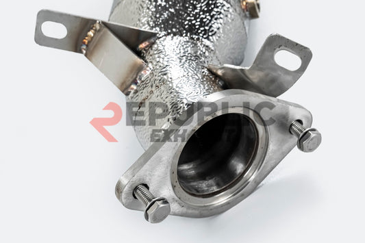 Cadillac CT5 Base 2020-ON with Aftermarket Parts - 100 & 200 & 300 CELL & Test Pipe/No Cat Downpipe Stainless Steel from Republic Exhaust