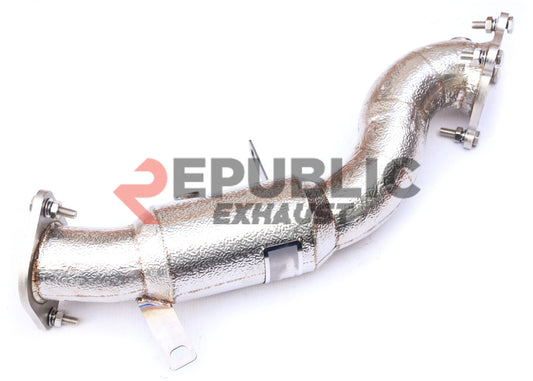 Chevrolet Camaro 6th Gen 3LT 2LT 1LT 2LS 1LS 2015-2024 (2.0T) with Aftermarket Parts - 100 & 200 & 300 CELL & Test Pipe/No Cat Downpipe Stainless Steel from Republic Exhaust