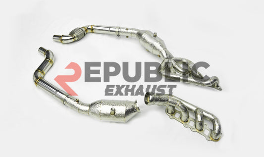 Ford Mustang S650 GT Darkhorse 2024-ON (5.0L) with Aftermarket Parts - 100 & 200 & 300 CELL & Straight Pipe Headers Stainless Steel from Republic Exhaust