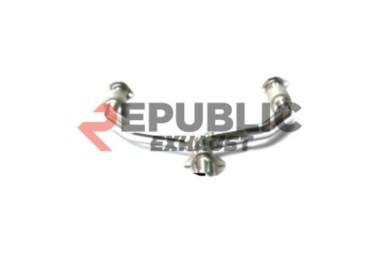 Infiniti G37 G37x IPL Anniversary Journey Sport X Base 2008 2009 2010 2011 2012 2013 with Aftermarket Parts - Y-Pipe Exhaust Titanium / Stainless Steel from Republic Exhaust