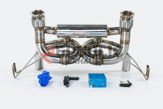Lamborghini Huracan EVO Tecnica STO 2020 2021 2022 2023 with Aftermarket Parts - Catback Exhaust with Valve Titanium from Republic Exhaust