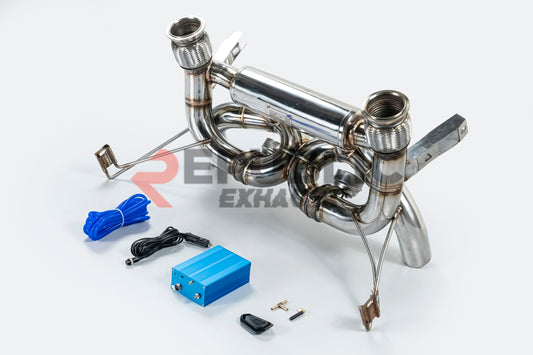 Lamborghini Huracan EVO Tecnica STO 2020 2021 2022 2023 with Aftermarket Parts - Catback Exhaust with Valve Titanium from Republic Exhaust