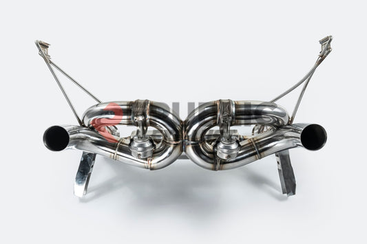 Lamborghini Huracan EVO Tecnica STO 2020 2021 2022 2023 with Aftermarket Parts - Catback Exhaust with Valve Titanium from Republic Exhaust