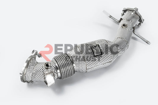 Land Rover Range Rover Evoque 2.0L 2015 2016 2017 with Aftermarket Parts - 100 & 200 & 300 CELL & Test Pipe/No Cat Downpipe Stainless Steel from Republic Exhaust