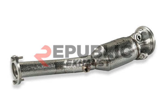 Lexus IS 300 250 2014 2015 2016 2017 2018 2019 2020 (2.0T) with Aftermarket Parts - 100 & 200 & 300 CELL & Test Pipe/No Cat Downpipe Stainless Steel from Republic Exhaust