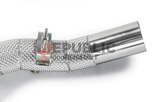 Republic Exhaust 100 & 200 & 300 CELL & Test Pipe/No Cat Downpipe for Maserati Quattroporte RWD 2014-ON Stainless Steel