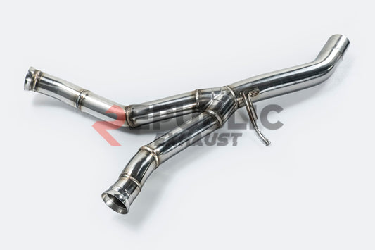 Mercedes Benz GLS-Class X166 GLS450 GLS400 Pre-Facelift 2017 2018 2019 (3.0T) with Aftermarket Parts - Catback Exhaust Dual Tips Exit Titanium / Stainless Steel from Republic Exhaust