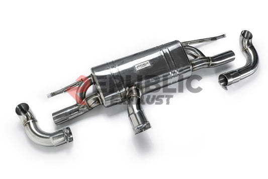 Mercedes Benz GLS-Class X167 GLS450 2020 2021 2022 2023 2024 2025 2026 (3.0T) with Aftermarket Parts - Catback Exhaust Dual Exit Tips Titanium / Stainless Steel Republic Exhaust