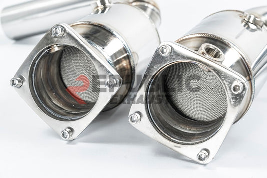 Porsche 991.2 Carrera Base/S/T/Targa/4/4S/GTS 2017 2018 2019 (3.0T) with Aftermarket Parts - Axle-back Exhaust Quad Exit Tips Titanium / Stainless Steel from Republic Exhaust