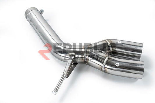 Porsche Cayenne 9Y0 9Y3 2018-ON (3.0T) with Aftermarket Parts - Catback Exhaust V2 with Valve Titanium / Stainless Steel from Republic Exhaust