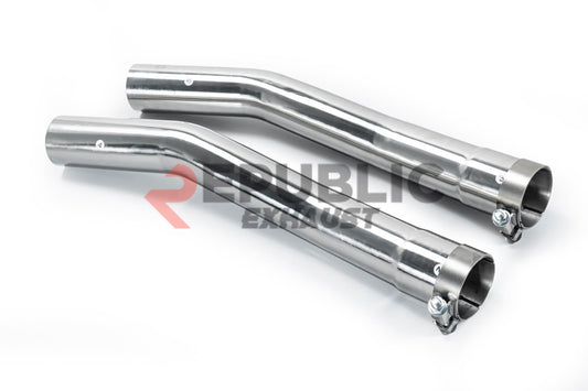 Porsche Cayenne 9Y0 9Y3 2018-ON (3.0T) with Aftermarket Parts - Catback Exhaust V2 with Valve Titanium / Stainless Steel from Republic Exhaust
