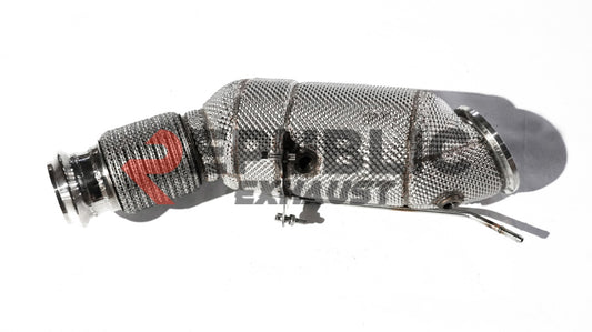 Toyota Supra MK5 A90 2020-ON (2.0T) with Aftermarket Parts - 100 & 200 & 300 CELL & Test Pipe/No Cat Downpipe Stainless Steel from Republic Exhaust