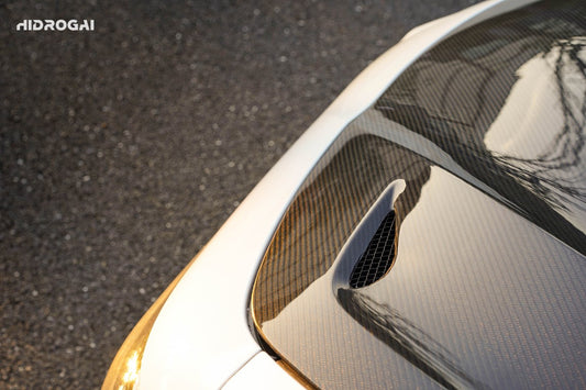 Alfa Romeo Giulia Sport Veloce Ti Sprint RWD AWD Lusso Base 2017 2018 2019 2020 2021 2022 2023 2024 with Aftermarket Parts - "HIDROGAI" Hood Bonnet Carbon Fiber / FRP from Robot Craftsman