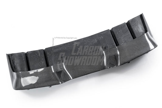 Ford Mustang Ecoboost V6 GT March1 Bullitt S550.1 S550.2 2015-2023 (note: dual exhaust tips) with Aftermarket Parts - CAVALIER Rear Diffuser Carbon Fiber/FRP from Robot Craftsman