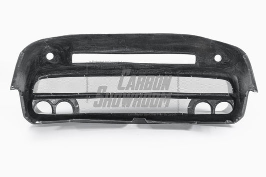 Dodge Challenger Demon Redeye Hellcat T/A Scat Pack 392 SRT R/T SXT SE 2008 2009 2010 2011 2012 2013 2014 2015 2016 2017 2018 2019 2020 2021 2022 2023 with Aftermarket Parts - "CHOPPER" Front Bumper Carbon Fiber / FRP from Robot Craftsman