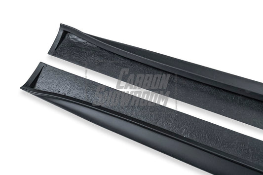 Tesla Model 3 Performance Long Range Standard Base 2017-2023 with Aftermarket Parts - Crypton Side Skirts Carbon Fiber / FRP from Robot Craftsman