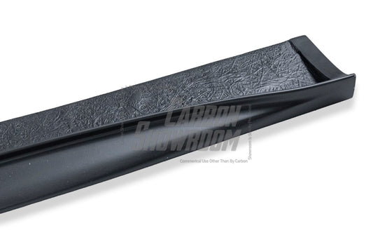 Tesla Model 3 Performance Long Range Standard Base 2017-2023 with Aftermarket Parts - Crypton Side Skirts Carbon Fiber / FRP from Robot Craftsman