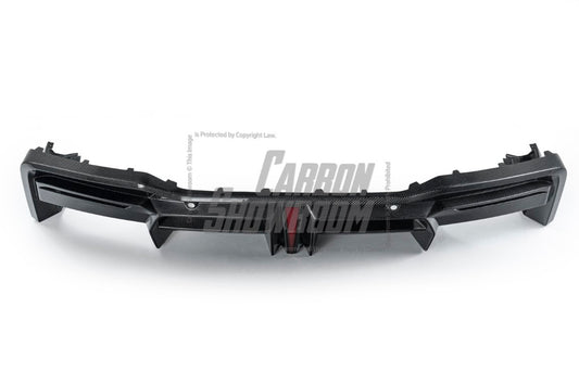 Ford Mustang S650 2024-ON with Aftermarket Parts - DARKSTAR Rear Diffuser Carbon Fiber from Robot Craftsman