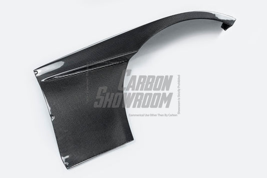 Upgrade Your Ford Mustang Ecoboost V6 GT S550.1 2015 2016 2017 & Mustang Ecoboost V6 GT March1 Bullitt S550.2 2018 2019 2020 2021 2022 2023 with Aftermarket Parts - " DAWN & DUSK " Widebody Fender Flares Wheel Arches & Side Skirts Carbon Fiber / FRP from Robot Craftsman