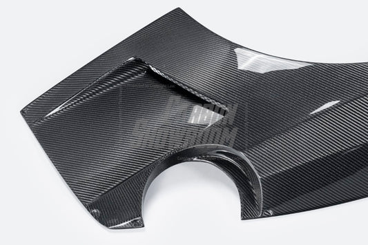 Upgrade Your Ford Mustang Ecoboost V6 GT S550.1 2015 2016 2017 & Mustang Ecoboost V6 GT March1 Bullitt S550.2 2018 2019 2020 2021 2022 2023 with Aftermarket Parts - " DAWN & DUSK " Widebody Fender Flares Wheel Arches & Side Skirts Carbon Fiber / FRP from Robot Craftsman
