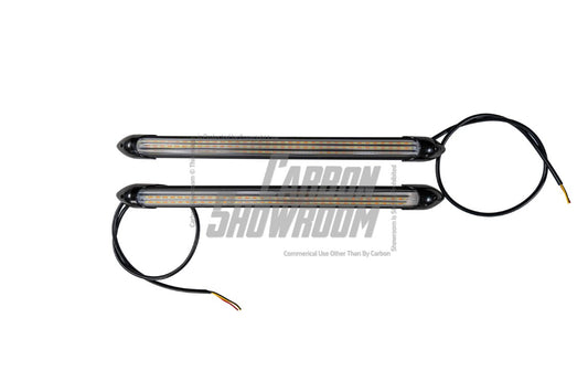 DRL and Turn Sequential Signal for DAWN Mustang and GODZILLA GTR Front Bumper from Robot Craftsman