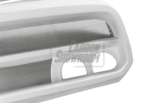 Challenger Demon Redeye Hellcat T/A Scat Pack 392 SRT R/T SXT SE 2008 2009 2010 2011 2012 2013 2014 2015 2016 2017 2018 2019 2020 2021 2022 2023 with Aftermarket Parts - "CHOPPER" Front Bumper Carbon Fiber / FRP from Robot Craftsman