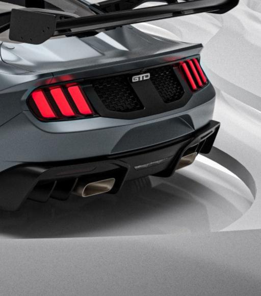 Ford Mustang Ecoboost V6 GT March1 Bullitt S550.1 S550.2 2015 2016 2017 2018 2019 2020 2021 2022 2023 (designed to be installed with ROBOT CRAFTSMAN GTD rear bumper) with Aftermarket Parts - GTD Style Axle Back Exhaust (without valve control) & Axle Back Exhaust (with valve control) Ferrochromium Alloy from Robot Craftsman