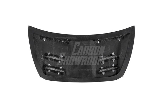 Ford Mustang Ecoboost V6 GT March1 Bullitt S550.1 S550.2 2015 2016 2017 2018 2019 2020 2021 2022 2023 with Aftermarket Parts - "CAVALIER" Ducktail Spoiler & Rear Trunk Lid Cover Carbon Fiber / FRP from Robot Craftsman