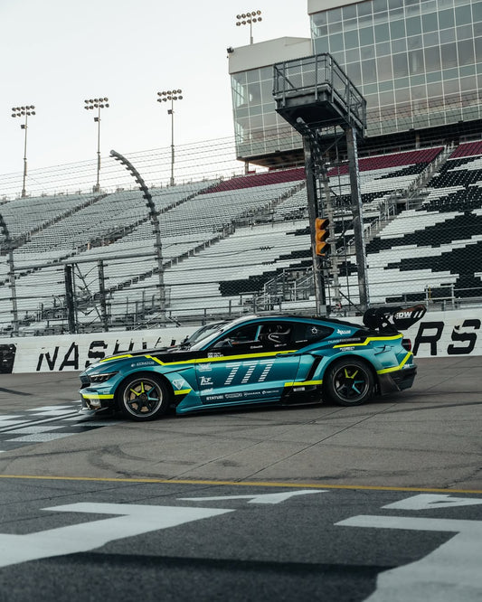 ord Mustang Ecoboost V6 GT S550.1 2015 2016 2017 & Mustang Ecoboost V6 GT March1 Bullitt S550.2 2018 2019 2020 2021 2022 2023 with Aftermarket Parts - " DAWN & DUSK " Widebody Fender Flares Wheel Arches & Side Skirts Carbon Fiber / FRP from Robot Craftsman