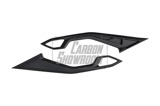 Ford Mustang Ecoboost V6 GT March1 Bullitt S550.1 S550.2 2015 2016 2017 2018 2019 2020 2021 2022 2023 (limits trunk functionality) with Aftermarket Parts - GTD Style Rear Spoiler Wing Carbon Fiber FRP from Robot Craftsman