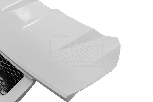 Ford Mustang Ecoboost V6 GT March1 Bullitt S550.1 S550.2 2015 2016 2017 2018 2019 2020 2021 2022 2023 (designed for ROBOT CRAFTSMAN S550 GTD Style widebody kit) with Aftermarket Parts - GTD Style Rear Trunk Lid Cover Carbon Fiber / FRP from Robot Craftsman