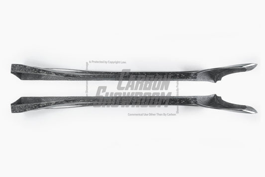 Toyota GT86 86 TRD GT SE Base ZN6 2017 2018 2019 2020 & Scion FR-S FRS ZN6 2013 2014 2015 2016 & BRZ TS Limited Premium ZN6 2013 2014 2015 2016 2017 2018 2019 2020 (compatible with ROBOT widebody kit) with Aftermarket Parts - Front Fenders Replacement & Rear Quarter Fender Flares & Side Skirts Carbon Fiber / FRP from Robot Craftsman