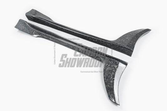 Toyota GT86 86 TRD GT SE Base ZN6 2017 2018 2019 2020 & Scion FR-S FRS ZN6 2013 2014 2015 2016 & BRZ TS Limited Premium ZN6 2013 2014 2015 2016 2017 2018 2019 2020 (compatible with ROBOT widebody kit) with Aftermarket Parts - Front Fenders Replacement & Rear Quarter Fender Flares & Side Skirts Carbon Fiber / FRP from Robot Craftsman