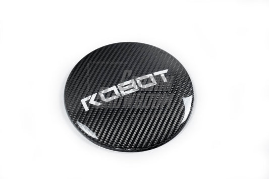 Volkswagen Golf R GTI Base MK7 MK7.5 2015 2016 2017 2018 2019 2020 2021 with Aftermarket Parts - Front Grill Replacement & ROBOT emblem cover Carbon Fiber / FRP from Robot Craftsman