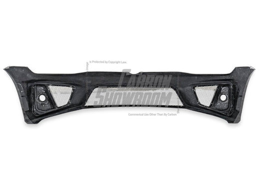 Volkswagen Golf R GTI Base MK7 MK7.5 2015 2016 2017 2018 2019 2020 2021 & Golf R GTI Base MK7 2015 2016 2017 & Golf R GTI Base MK7.5 2018 2019 2020 2021 with Aftermarket Parts - Front Lip & Front Bumper Carbon Fiber / FRP from Robot Craftsman