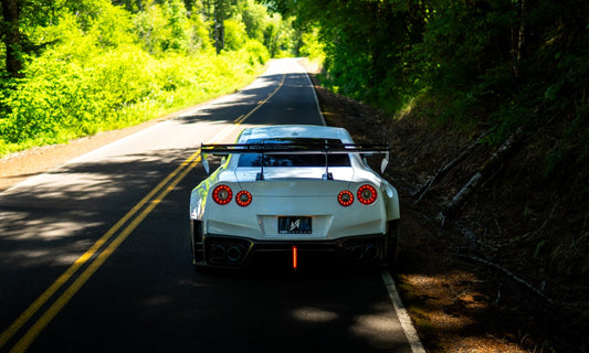 Robot Craftsman "Godzilla" Widebody Rear Diffuser for Nissan GTR R35 2008-ON - Performance SpeedShop