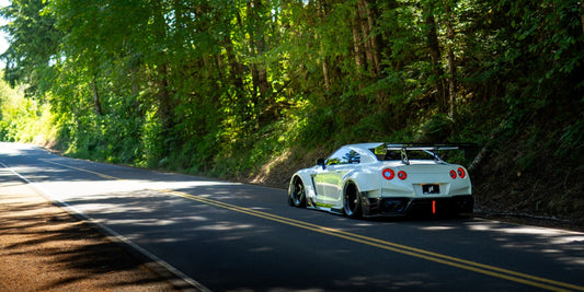 Robot Craftsman "Godzilla" Widebody Rear Diffuser for Nissan GTR R35 2008-ON - Performance SpeedShop