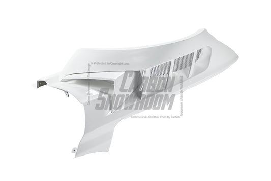Ford Mustang Ecoboost V6 GT March1 Bullitt S550.1 S550.2 2015 2016 2017 2018 2019 2020 2021 2022 2023 (designed for ROBOT CRAFTSMAN S550 GTD Style widebody kit, S550.2 requires S550.1 headlight. designed to be installed with ROBOT CRAFTSMAN GTD front bumper) with Aftermarket Parts - GTD Style Widebody Wheel Arches & Side Skirts Carbon Fiber / FRP from Robot Craftsman
