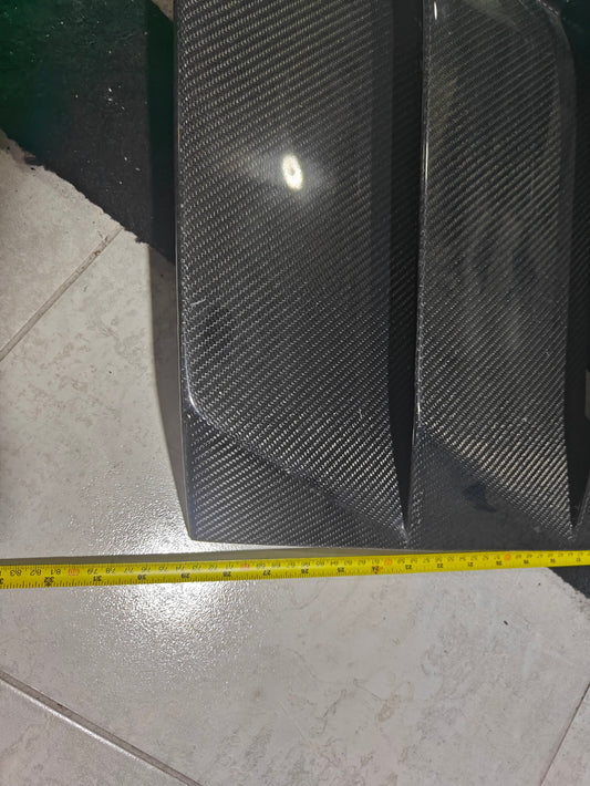 Robot Craftsman Godzilla Rear Window Louvers for Nissan GTR Nismo T-Spec Premium Carbon Fiber/FRP