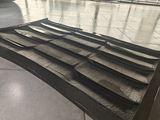 Robot Craftsman Godzilla Rear Window Louvers for Nissan GTR Nismo T-Spec Premium Carbon Fiber/FRP