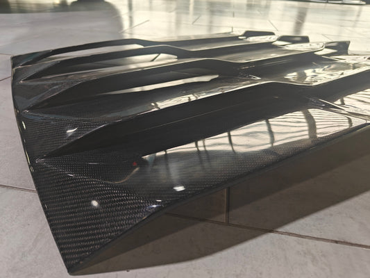 Robot Craftsman Godzilla Rear Window Louvers for Nissan GTR Nismo T-Spec Premium Carbon Fiber/FRP