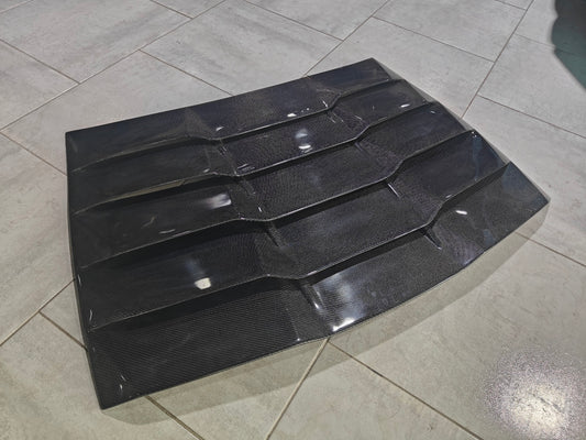 Robot Craftsman Godzilla Rear Window Louvers for Nissan GTR Nismo T-Spec Premium Carbon Fiber/FRP